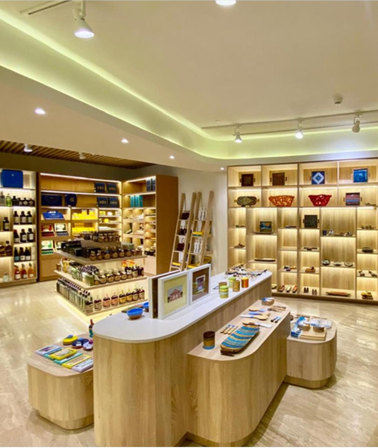 Interior de tienda